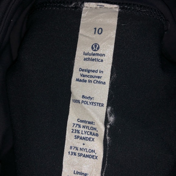 Lululemon athletica tennis skirt size 10 - Picture 3 of 8